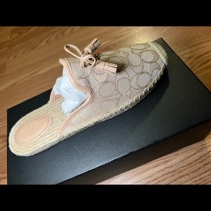Coach Cassidy Espadrilles. Brand New